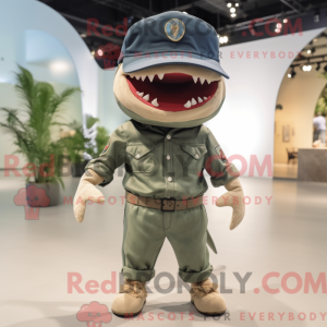 Máscara de Olive Shark com...