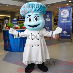Blue Clam Chowder maskot...