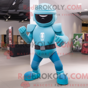 Cyan Spartan Soldier...