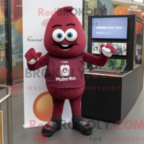 Fantasia de mascote de Abóbora marrom com blusa e relógios inteligentes - Mascotes de squash - REBROKO_363246 - RedBrokoly.com