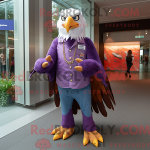 Personaggio mascotte aquila...