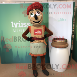 Costume de mascotte Olive...