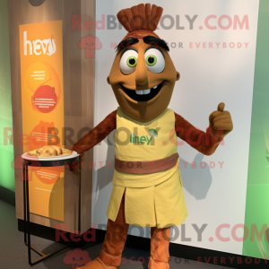 Costume de mascotte Olive...