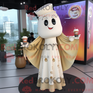 Cream Champagne mascot...