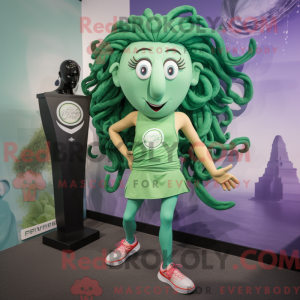 Medusa-maskotdraktfigur...