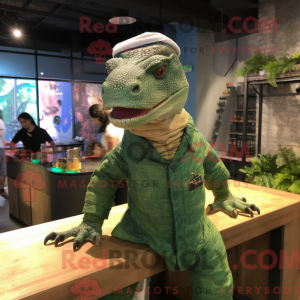 Máscara de dragão de Komodo...