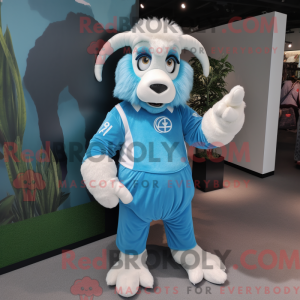 Disfraz de mascota Sky Blue...