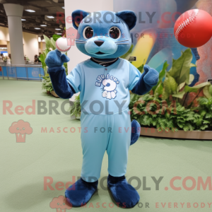 Disfraz de mascota Sky Blue...