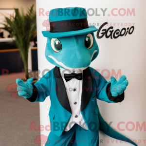 Teal Geckos mascotte...