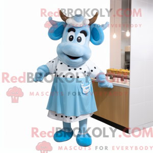 Disfraz de mascota Sky Blue...