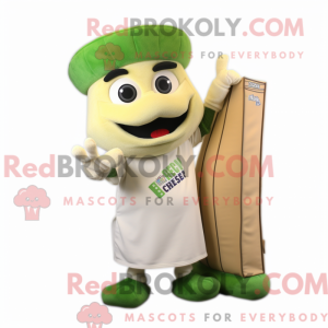 Cream Selleri maskot drakt...