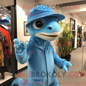 Disfraz de mascota Sky Blue...