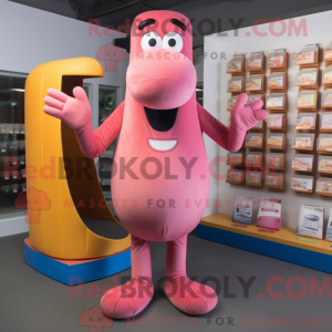 Disfraz de mascota Pink Hot...