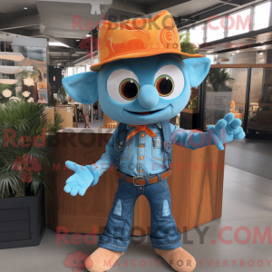 Turquoise Orange mascot...