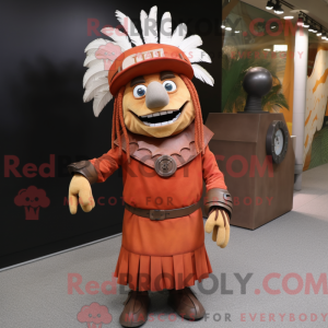 Rust Chief maskot kostume...