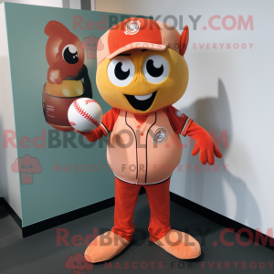 Costume de mascotte Peach...