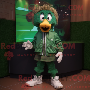 Forest Green Tyrkiet maskot...