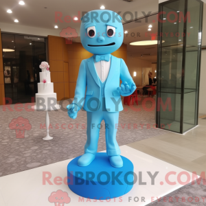 Sky Blue Wedding Cake...