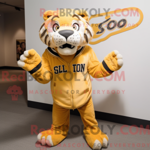 Máscara de Gold Smilodon...