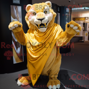 Máscara de Gold Smilodon...