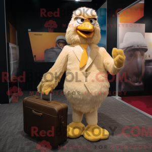 Postava maskota Tan Chicken...