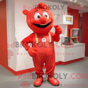 Red Candy maskot kostyme...