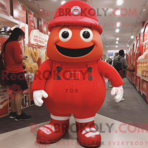 Red Candy mascottekostuum...