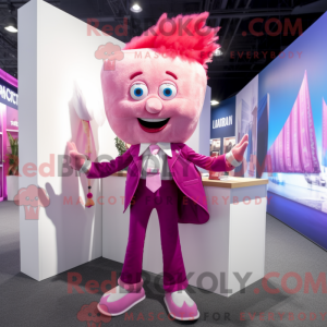 Postava maskota Magenta...