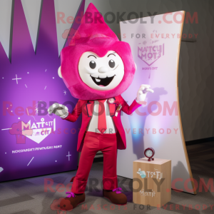 Postava maskota Magenta...