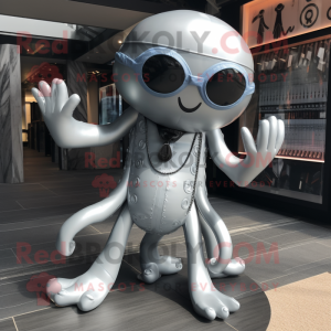 Silberner Oktopus...