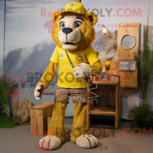 Disfraz de mascota del León...