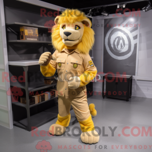 Disfraz de mascota del León...