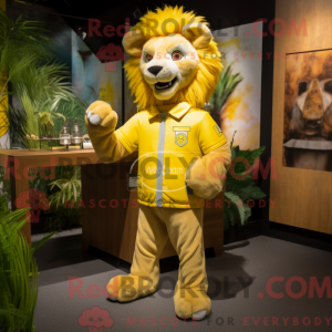 Costume mascotte de Lion...