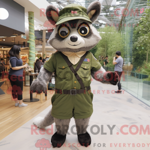 Maskotka Olive Raccoon...