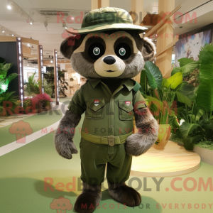 Máscara de Olive Raccoon...