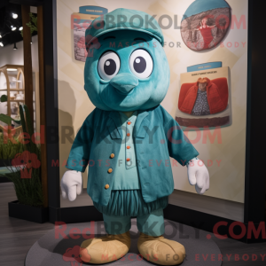 Blågrønn...