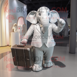 Silver Elephant mascotte...