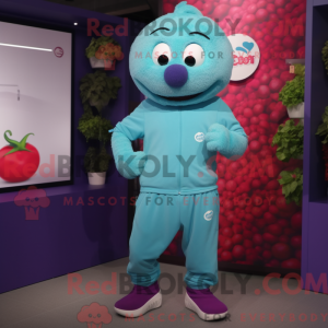 Cyan traz uma máscara de...