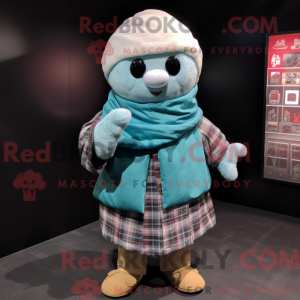 Teal Dim Sum máscara de...