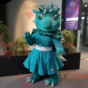 Disfraz de mascota Teal...