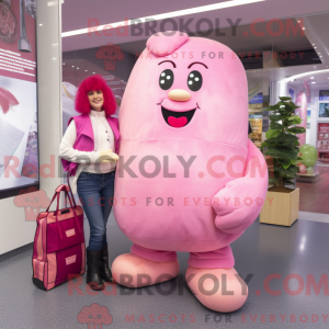 Pink Potato Maskottchen...