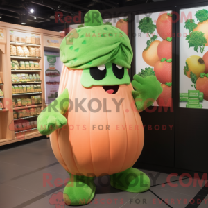 Peach Broccoli maskot...