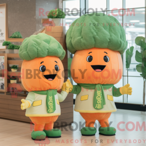 Peach Broccoli maskot...