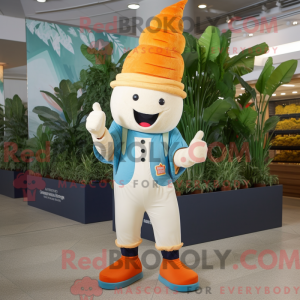 Cream Carrot maskot...