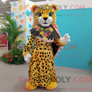 Leoparden-Maskottchen-Kostü...