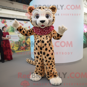Leoparden-Maskottchen-Kostü...