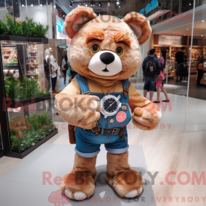 Costume de mascotte d ours...