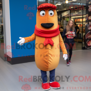 Hot Dog mascot costume...