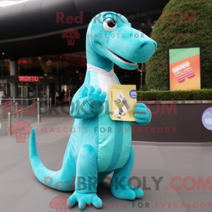 Costume mascotte Cyan...