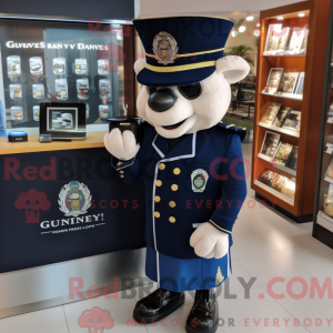 Navy Guinness mascot...
